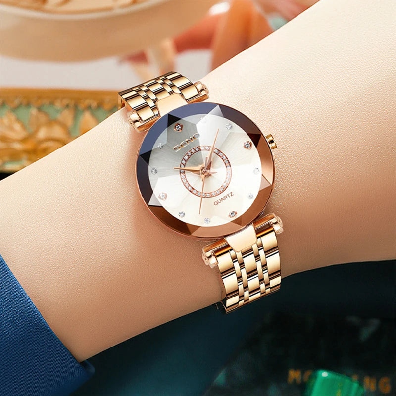 Fashion Crystal Quartz Watch