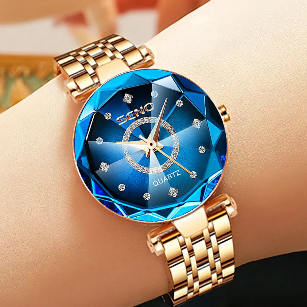 Fashion Crystal Quartz Watch