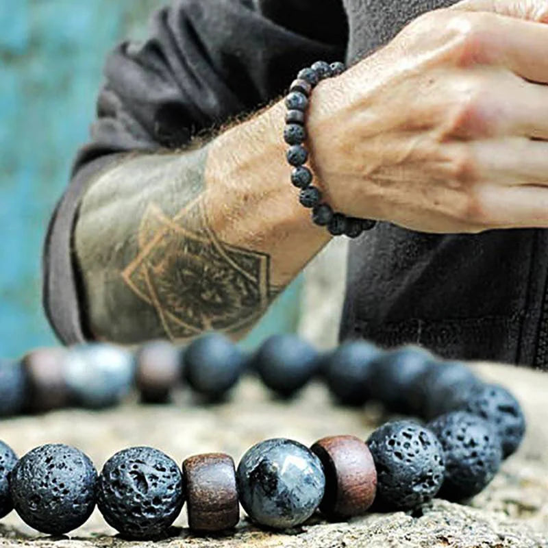 Natural Stone Beads Bracelet