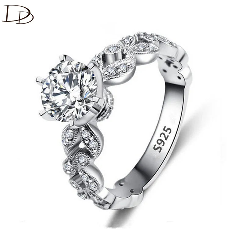 Pear 1.5 Carat Moissanite Ring Set Engagement Wedding 925 Sterling Silver Rings For Women Jewelry