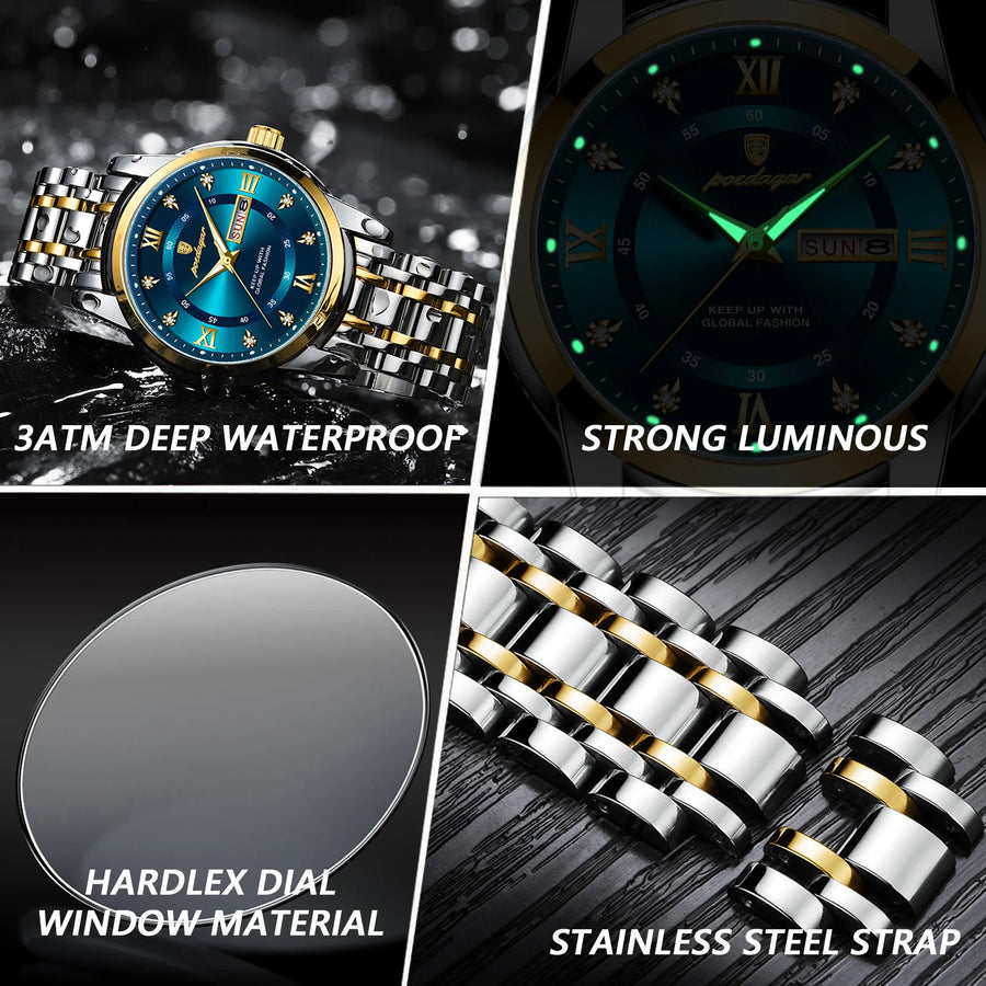 Luxury Quartz Wrist Watch